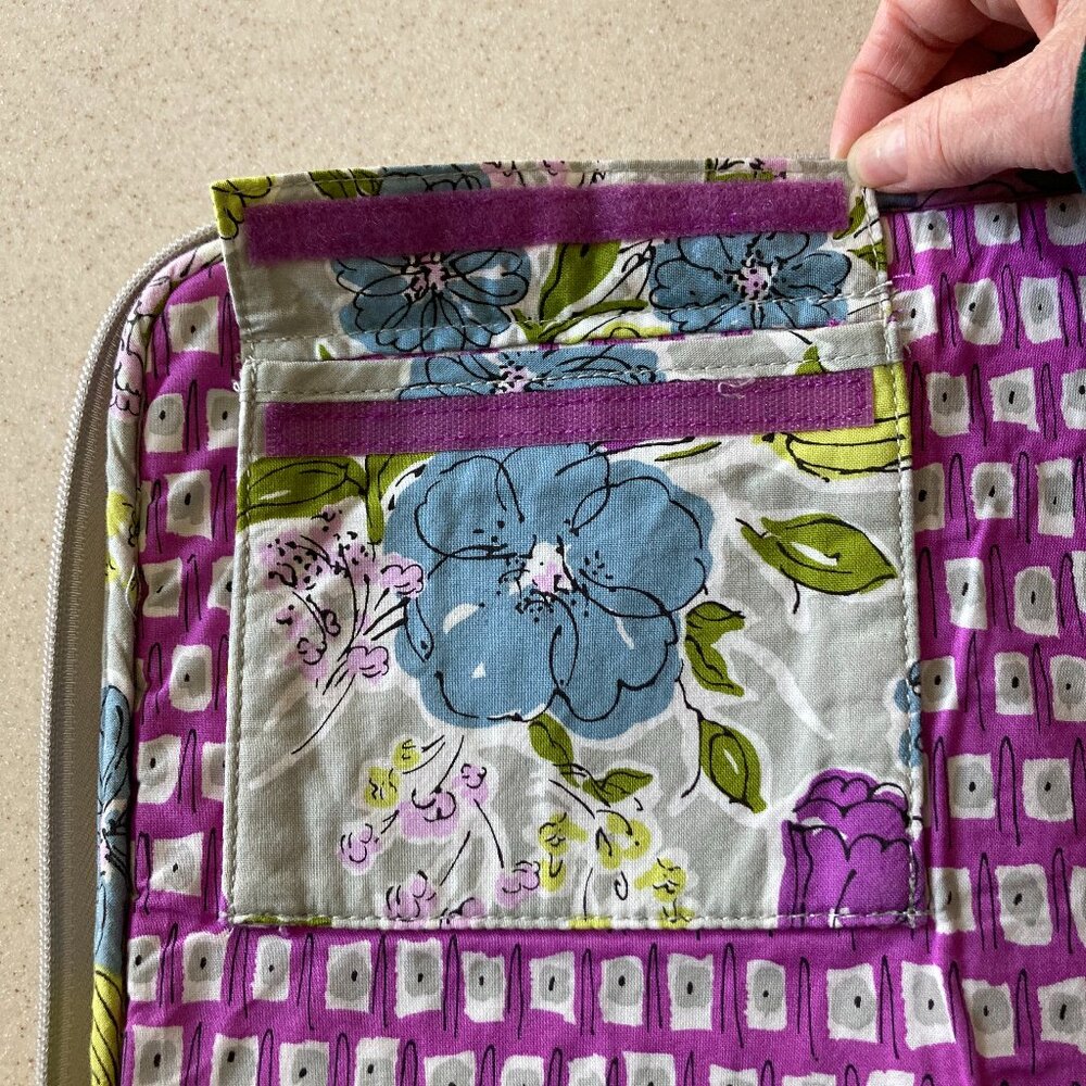 Vera Bradley Laptop Case EUC Watercolor Pattern - Picture 7 of 14